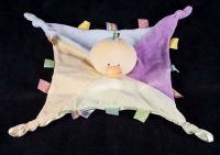 Kids Preferred Duck Duckies Ribbon Tag Plush Lovey Security Blanket